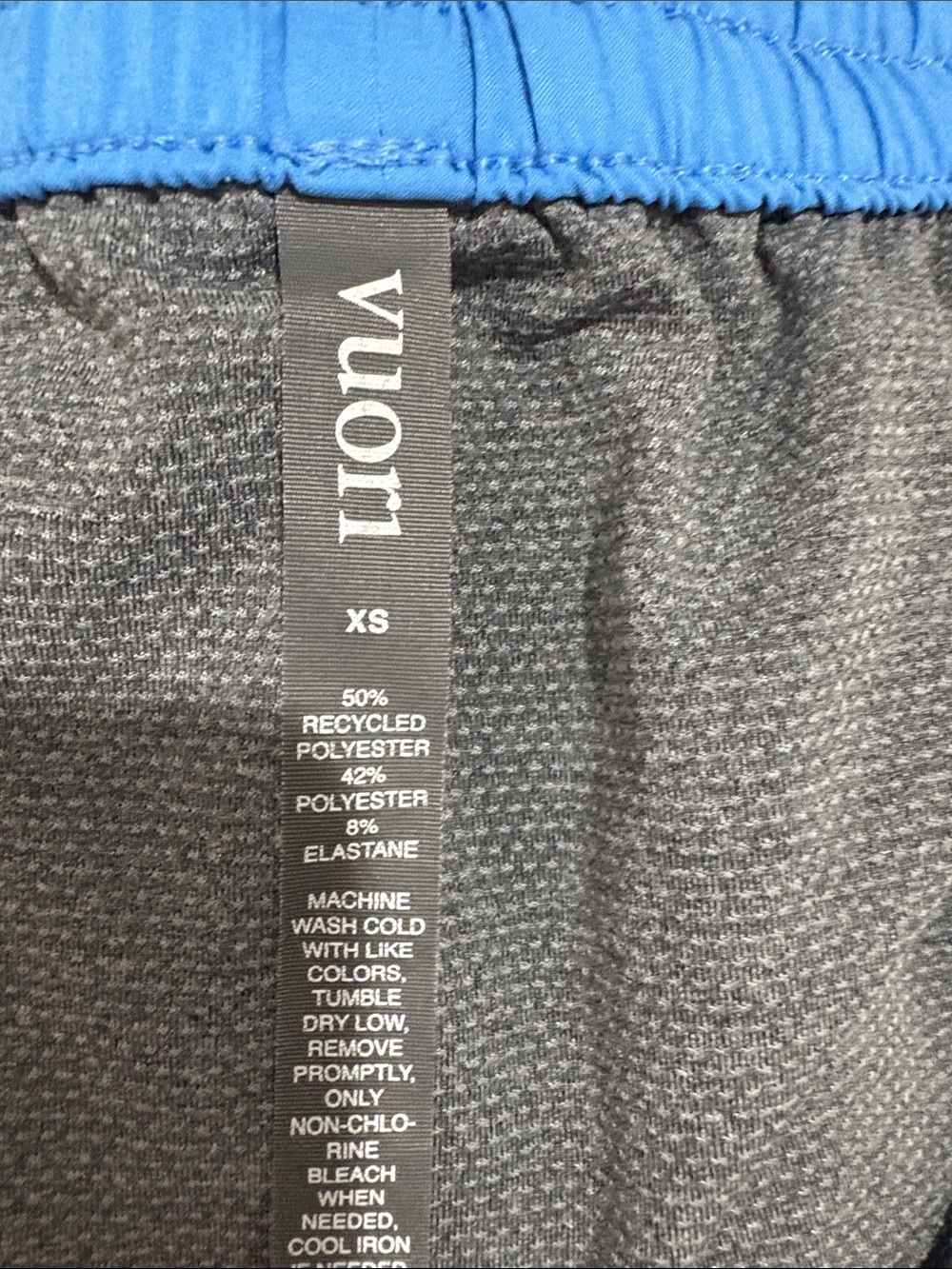 Vuori Clementine 2.0 Short 2.5" in Regatta Blue XS - Picture 5 of 6